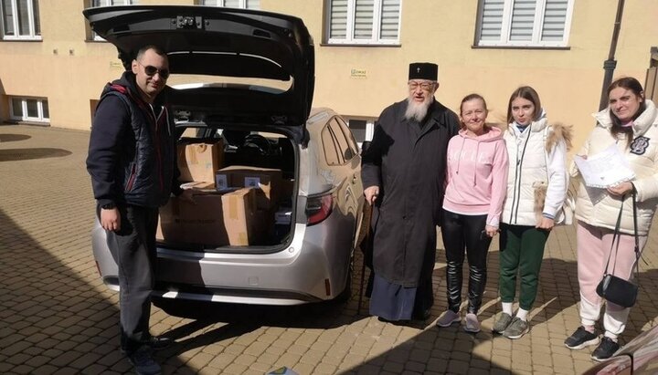 Μητρ. Βαρσοβίας έστειλε ανθρωπιστική βοήθεια στη μητρόπολη Χάρκοβο UOC