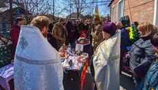 В Кировоградской и Каменец-Подольской епархиях УПЦ отпели воинов
