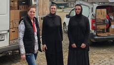 Монастырь Мукачевской епархии УПЦ передал еду и одежду беженцам