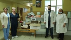 Черновицкая епархия УПЦ передала в детскую больницу медпрепараты из Италии