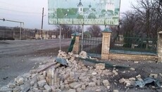 В Сети появились фото Николо-Васильевского монастыря УПЦ после обстрелов