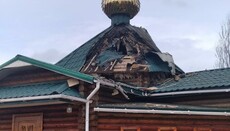 У Рубіжному через бої постраждав храм УПЦ, поранені настоятелі двох храмів