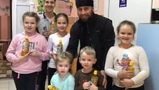 В Мукачевской епархии помогли беженцам в детском санатории села Оноковцы