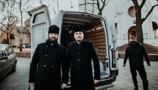 Київська громада УПЦ передала гумдопомогу в звільнену Михайлівку-Рубежівку