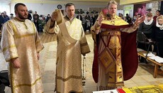 В Днепропетровской епархии УПЦ отслужили литургию для беженцев из Мариуполя