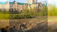 На территорию кафедрального собора в Северодонецке снова попали снаряды