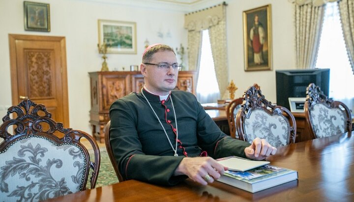 Посол Ватикана в Украине архиепископ РКЦ Висвальдас Кульбокас. Фото: vzcz.church.ua