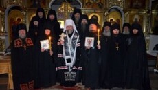 У Криворізькому монастирі УПЦ звершили постриг двох ченців у мантію