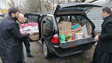 Полтавська єпархія УПЦ відправила продукти військовослужбовцям