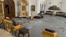 В Харькове ремонтируют храм святых Жен Мироносиц, пострадавший от обстрелов