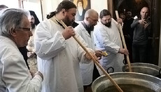 Патріарх Порфирій очолив чин мироваріння у храмі Белграда