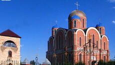 Raiders leave the territory of the Cathedral in Boryspil
