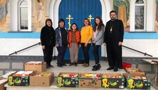 Община Мукачевской епархии отправила пасхальные наборы в Киевскую область