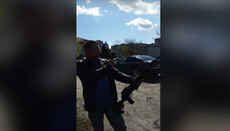 У Львові чоловік зі зброєю заявив, що готується знесення храму УПЦ