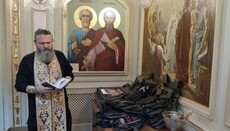 Клирики Кировоградской епархии освятили и передали ВСУ амуницию