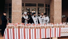 В Ивано-Франковске «епископы» ПЦУ и УГКЦ впервые вместе освятили паски