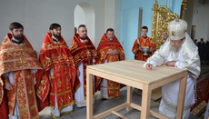 В Клесове Сарненской епархии освятили новый храм УПЦ