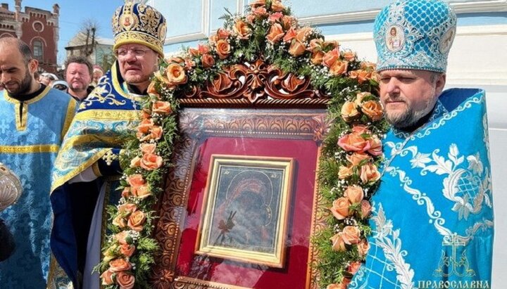 У Сумській єпархії УПЦ вшанували чудотворну Корсунську-Шпилівську ікону