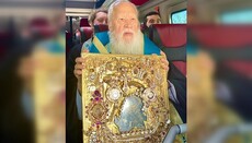 Иерарх УПЦ совершил крестный ход с Касперовской иконой вокруг Одессы
