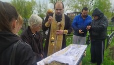 В Харьковской и Александрийской епархиях УПЦ отпели воинов