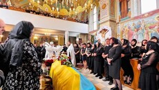В Нежинской и Мукачевской епархиях отпели воинов