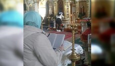 500 прихожан УПЦ в Шепетовке третьи сутки проводят в молитвенном стоянии
