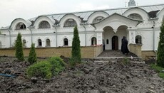 От обстрелов пострадал скит Святогорской лавры в селе Адамовка