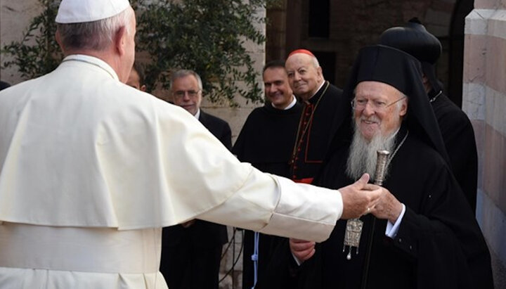 Папа Франциск и патриарх Варфоломей. Фото: sib-catholic.ru