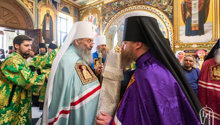 Предстоятель УПЦ совершил архиерейскую хиротонию. Фото: news.church.ua