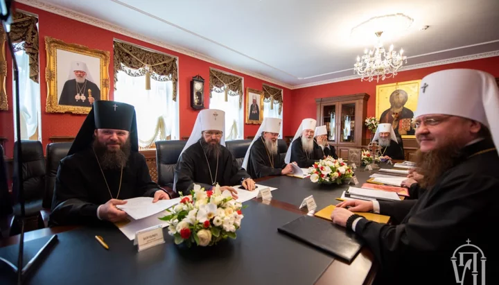 Заседание Священного Синода УПЦ. Фото: news.church.ua