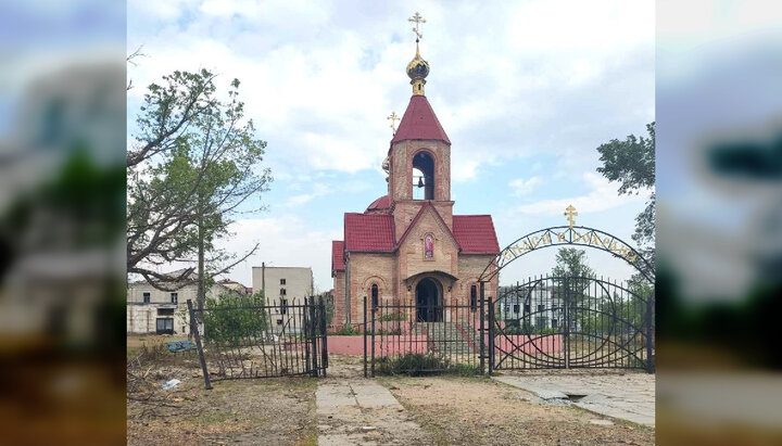 Храм в честь Почаевской иконы Божией Матери в Рубежном. Фото: пресс-служба Северодонецкой епархии