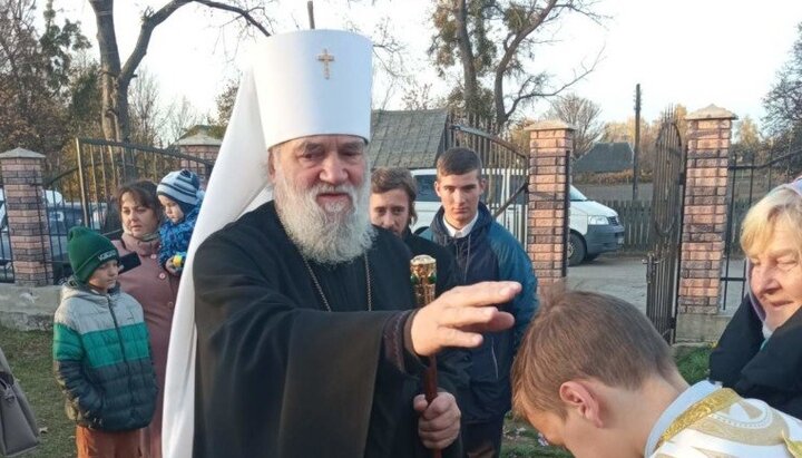 Управляющий Овручской епархией митрополит Виссарион. Фото: pravlife.org