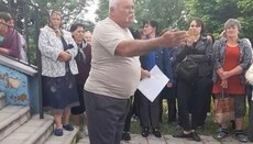 В селе Белашов Ровенской области сторонники ПЦУ захватили храм УПЦ