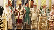 Патриарх Порфирий  и Архиепископ Стефан совершат литургию в соборе Скопье