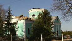 В УПЦ розповіли про наслідки обстрілу храму на цвинтарі в Чернігові