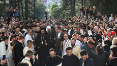 Тысячи верующих Черногории молились с Патриархом Порфирием в Никшиче