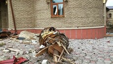 В Марьинке Донецкой области из-за обстрелов пострадал храм УПЦ