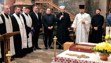 Muslims, Jews, RCC, UGCC and OCU pray at moleben in Lviv temple