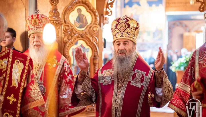 Собрание духовенства и мирян УПЦ в монастыре Феофании. Фото: news.church.ua