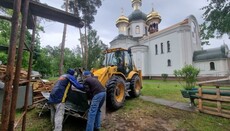 В Бучі розпочали ремонт Петропавлівського храму, що постраждав від війни