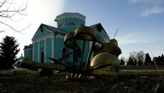 В Чернигове восстанавливают разрушенный в результате обстрелов храм УПЦ