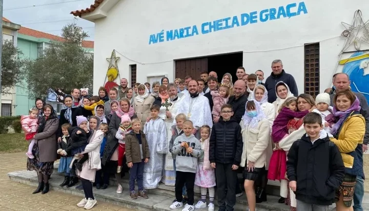 Приход УПЦ в пригороде Лисабона (Португалия). Фото: news.church.ua