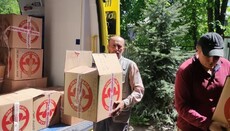 «Місія милосердя» УПЦ привезла гумдопомогу в Ірпінь