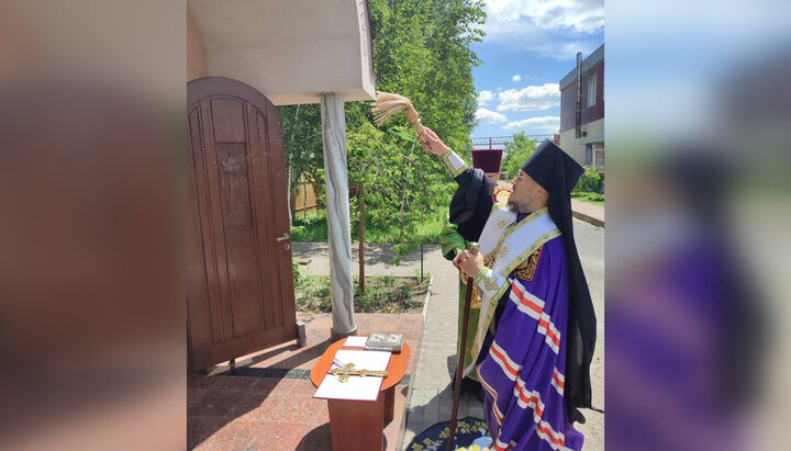 Ієрарх УПЦ освятив нову каплицю у Полтавській єпархії