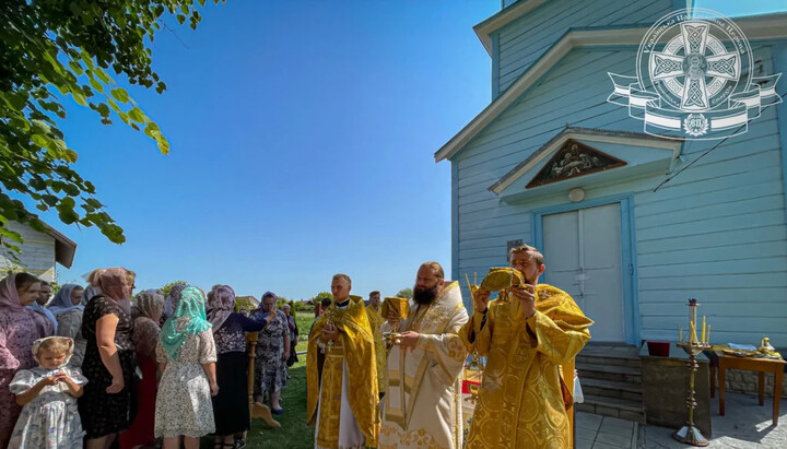 Епископ Пимен возглавил литургию в Стадниках. Фото: rivne.church.ua