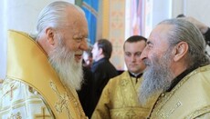 Блаженнейший поздравил митрополита Агафангела с 30-летием во главе епархии