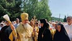 Митрополит Феодор возглавил престольный праздник в монастыре Мукачево