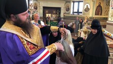В Бориспольской епархии совершили монашеский и иноческий постриги
