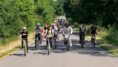 У Рівненській єпархії УПЦ провели православний молодіжний велопробіг