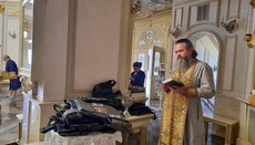Верующие в Кропивницком отправили бронежилеты военнослужащим на фронт
